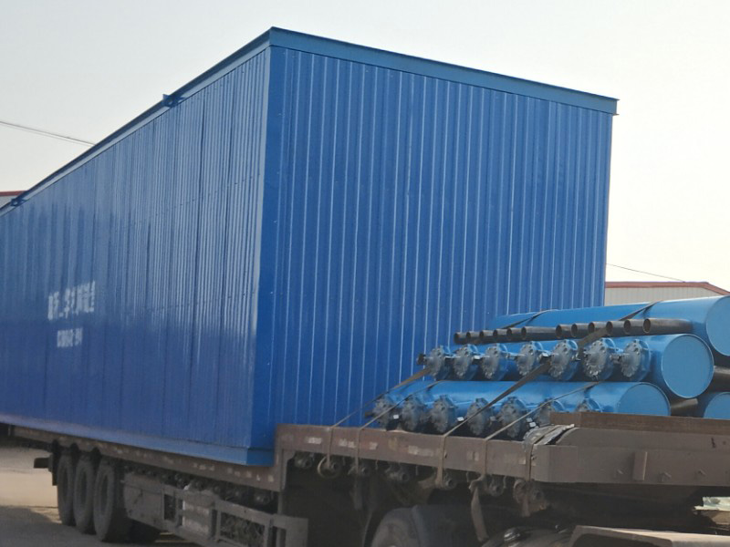 一冶鈣業4900㎡除塵器中節(jié)